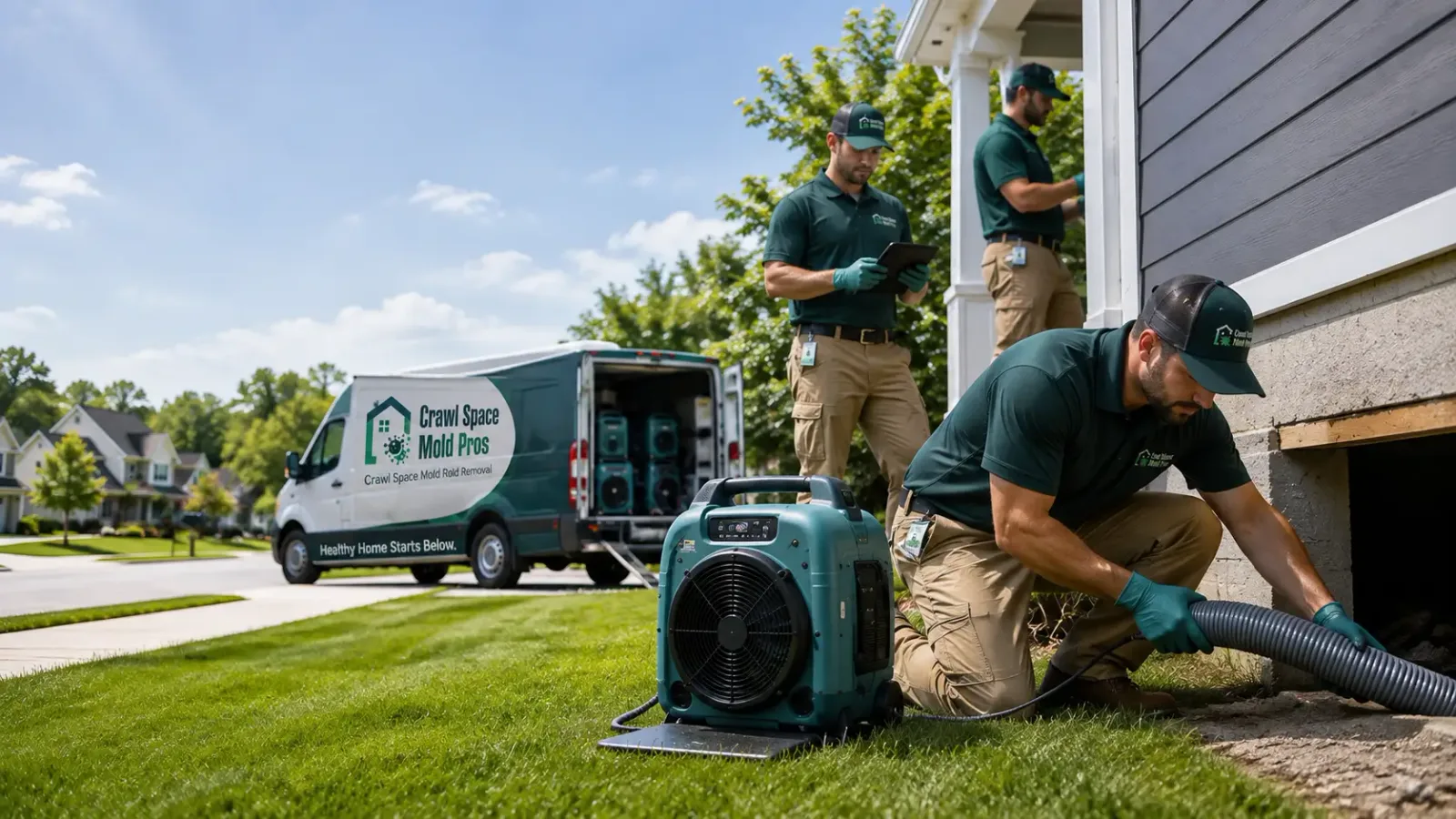 Crawl Space Mold Removal in Wesley Chapel, FL